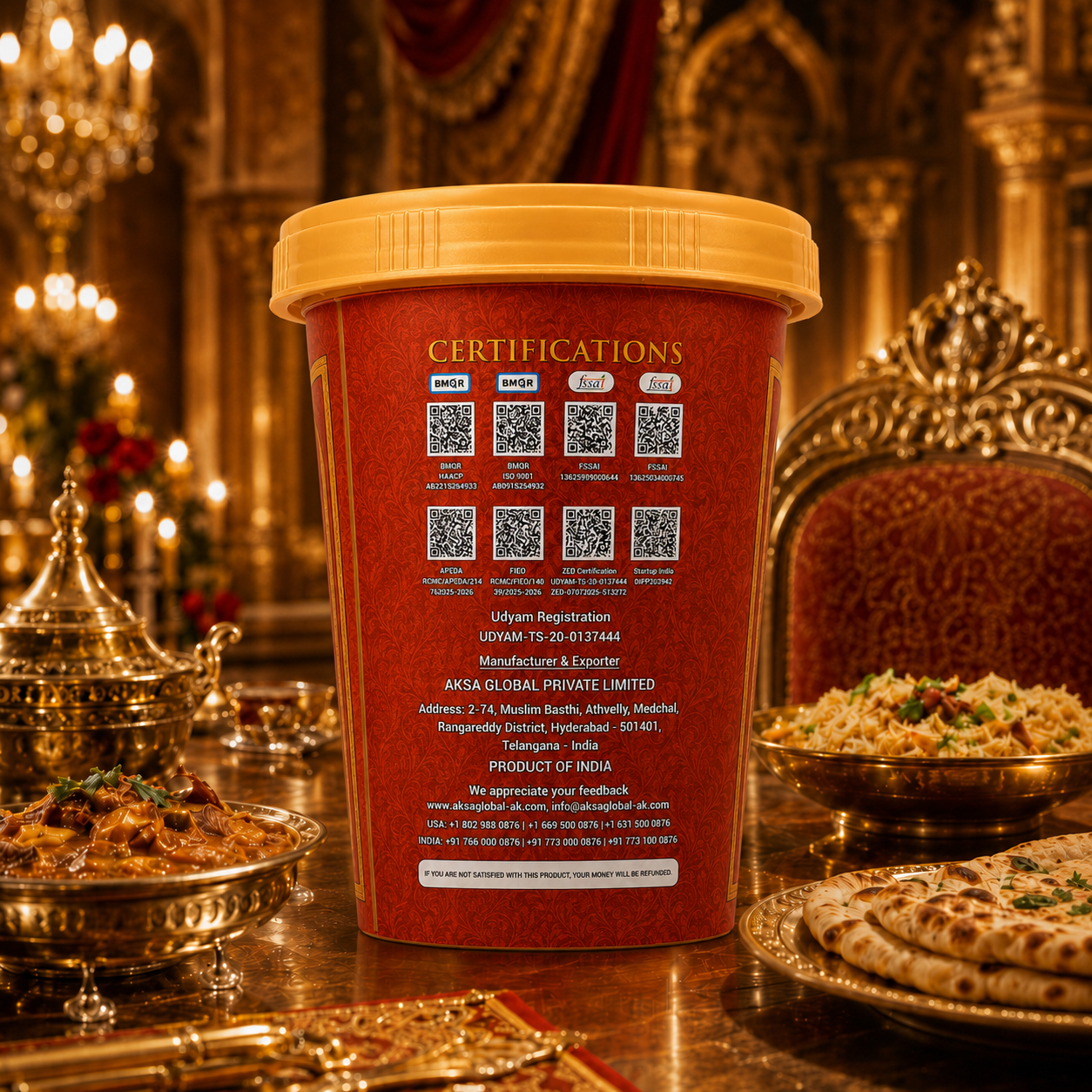 Hyderabadi Nawabi Zaiqa Buffalo Serving Ghee 500g
